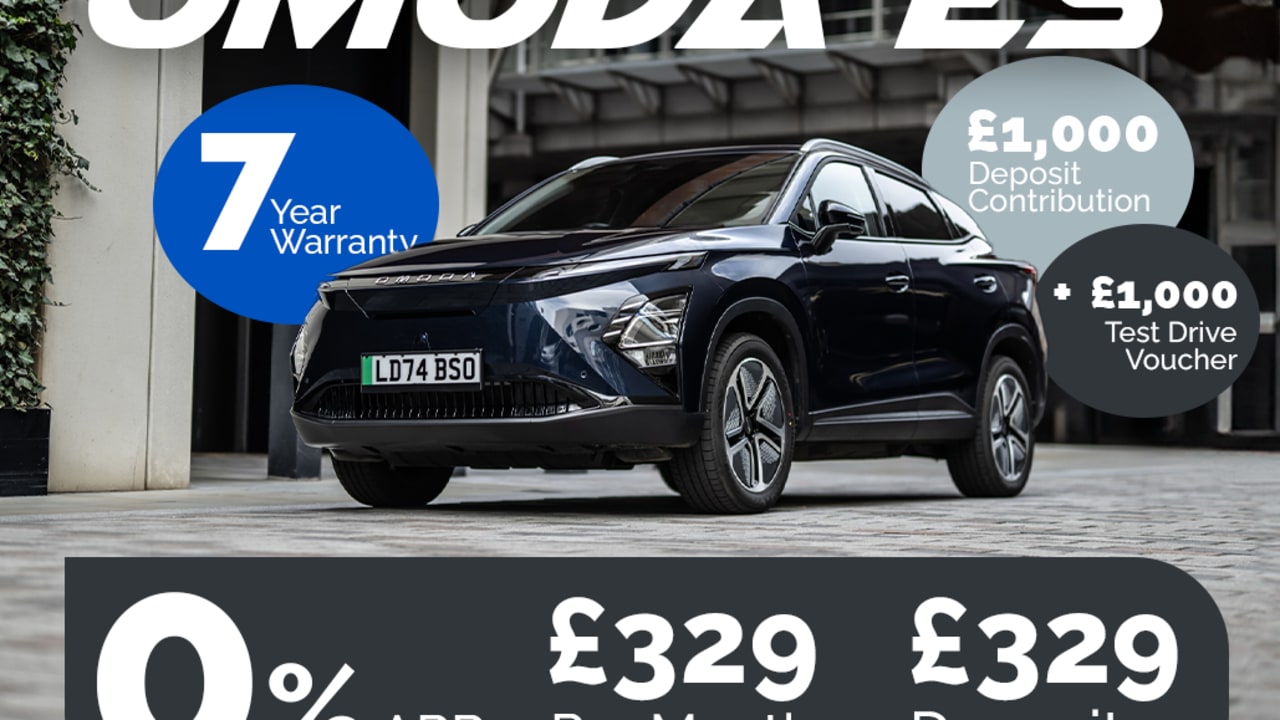 0% PCP: OMODA E5 Comfort - £329 Per Month
