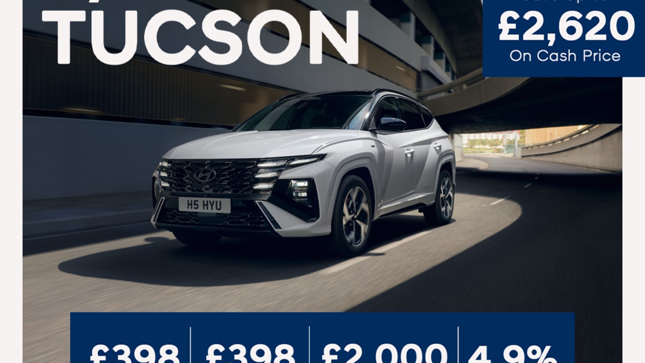 Low Deposit PCP: TUCSON Advance - £398 Per Month