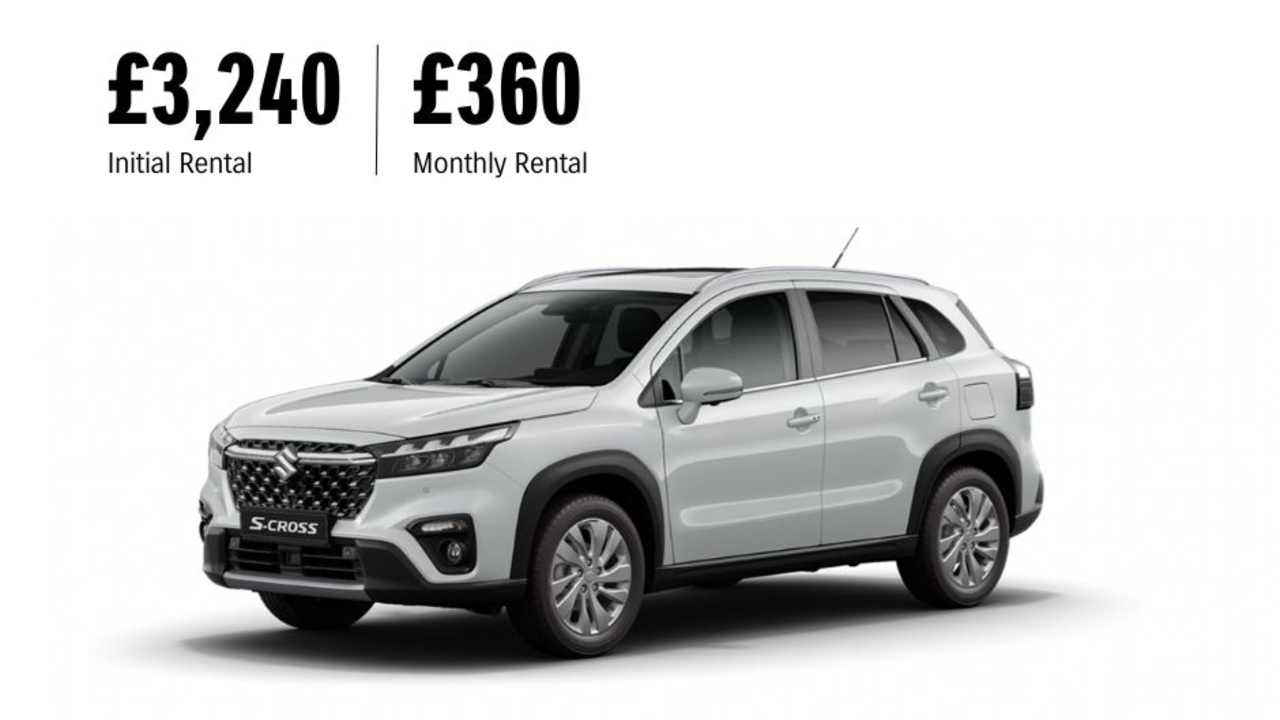 Suzuki S-Cross 1.4 Boosterjet Hybrid Motion Personal Contract Hire Illustrative Finance Example
