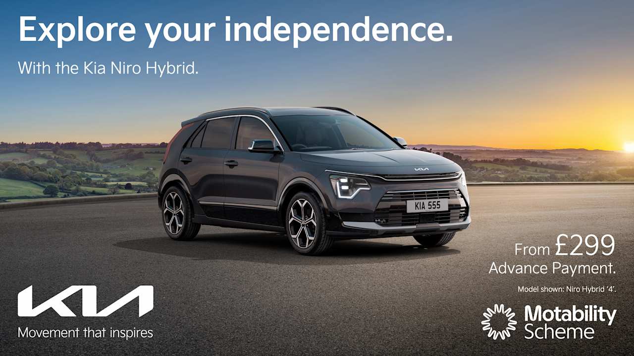 Motability Offer - The Kia Niro Hybrid