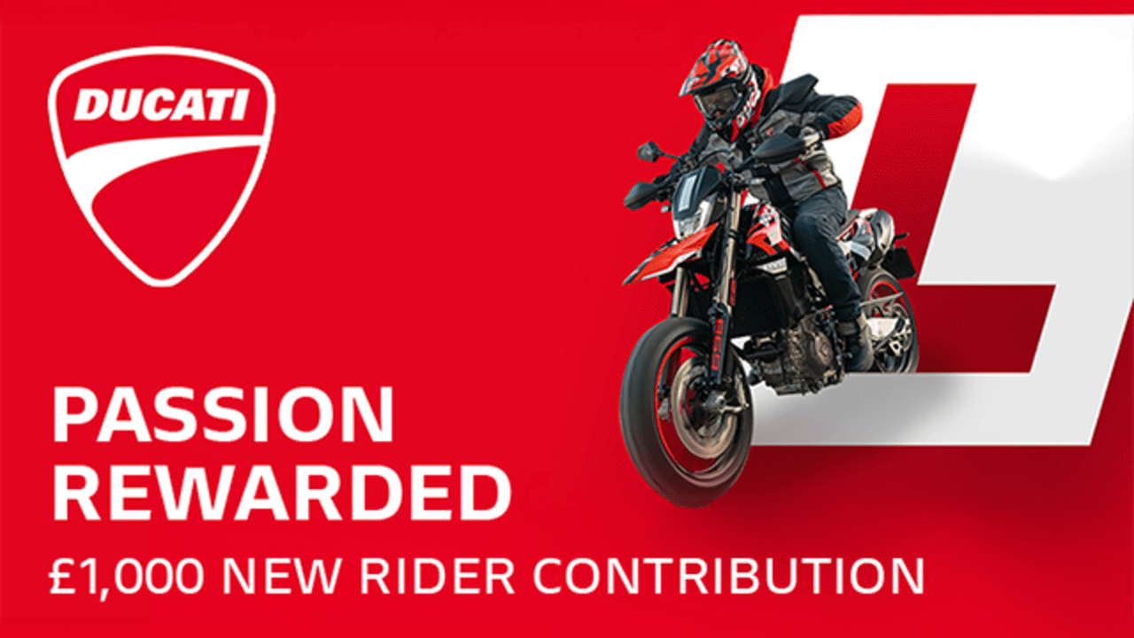 Your licence, your Ducati reward