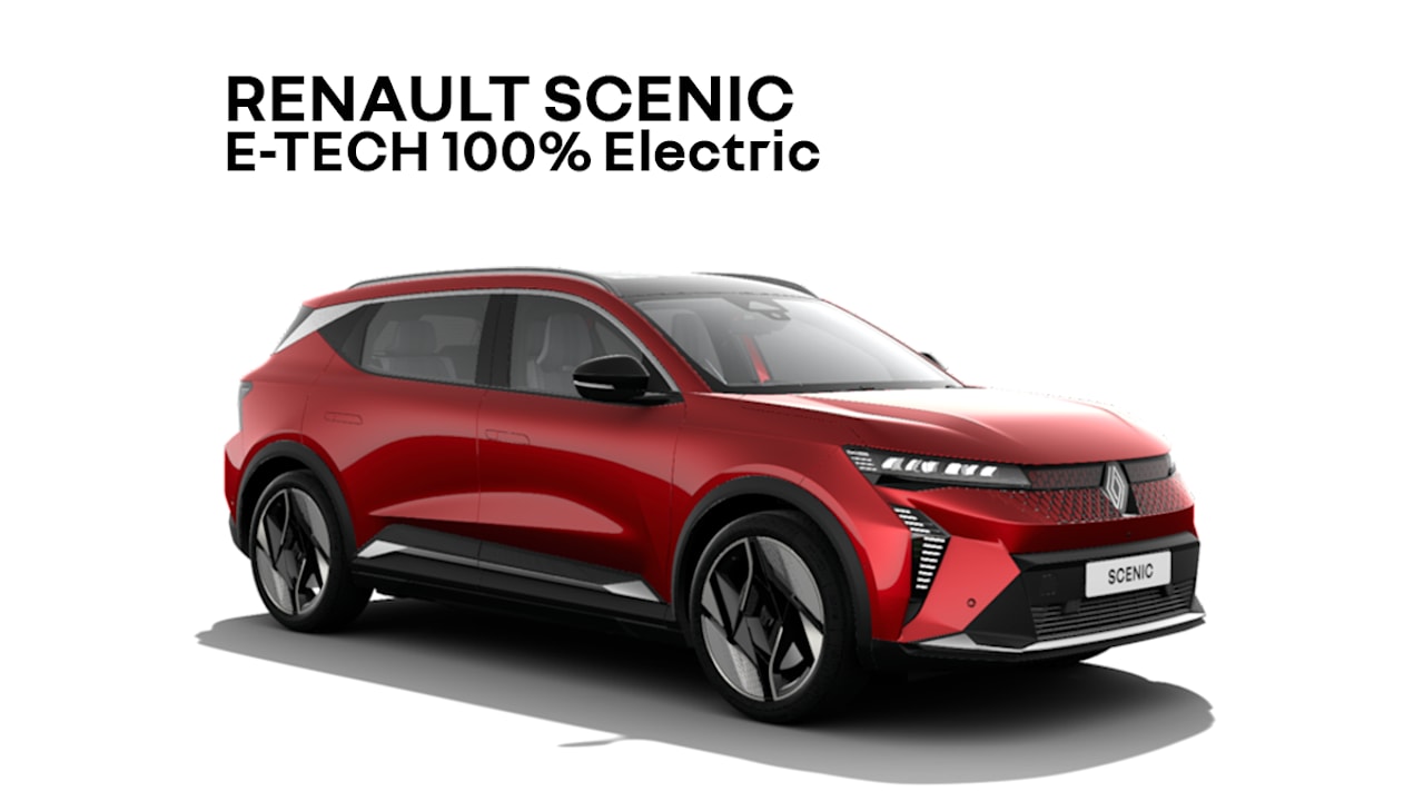 PCP: SCENIC E-TECH Electric Iconic - £385 Per Month