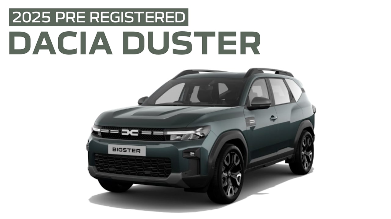 Pre Reg Dacia Duster 