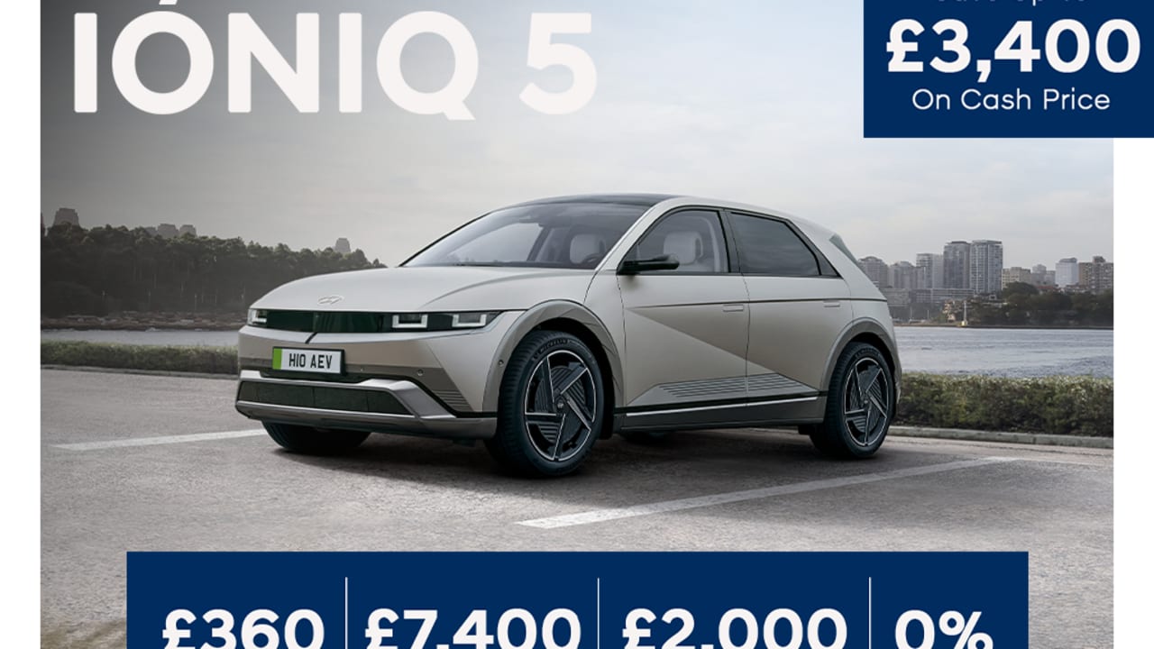 0% PCP: IONIQ 5 Advance - £360 Per Month
