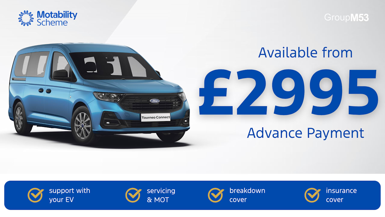 Ford Tourneo Connect Motability Offer