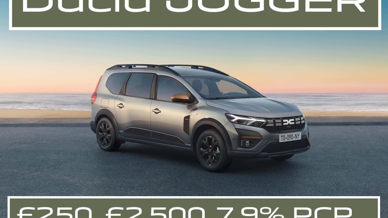Low Payment PCP: JOGGER Expression - £250 Per Month