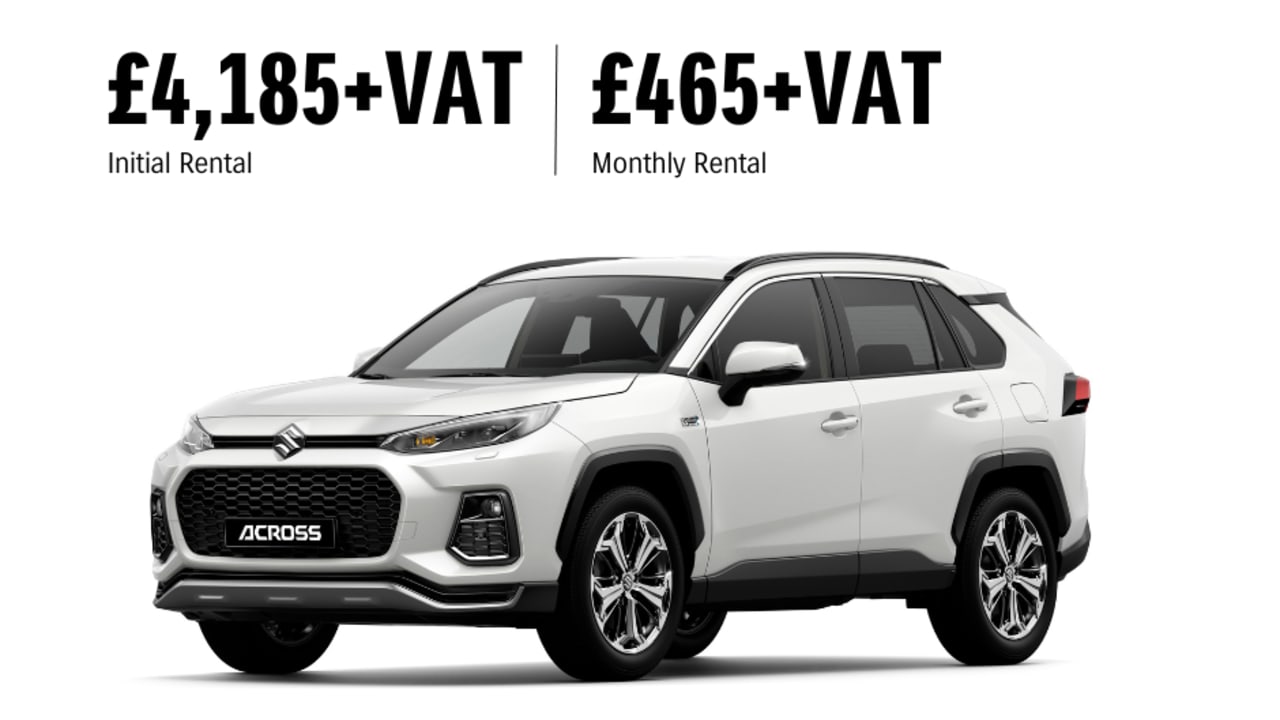 Suzuki ACROSS 2.5 PHEV Business Contract Hire Finance Example