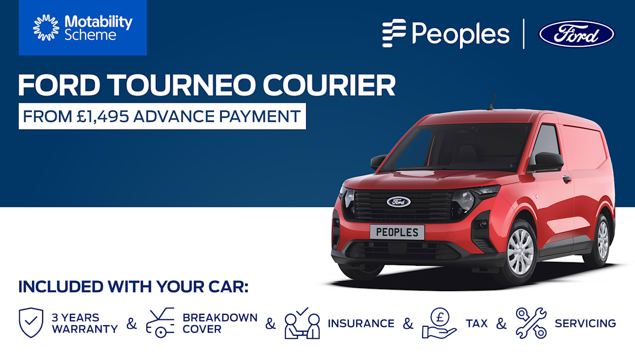 Tourneo Courier Motability Offers