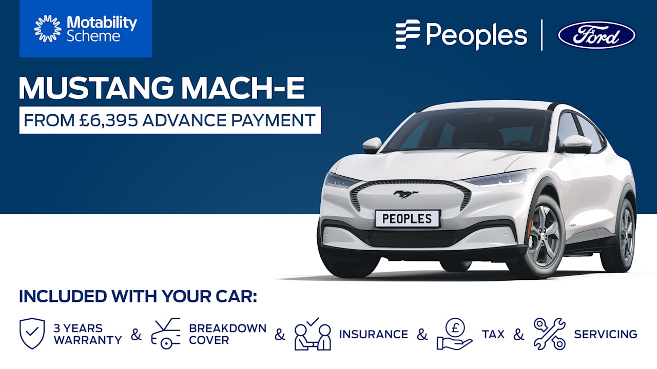 Mustang Mach-E® Motability Offers