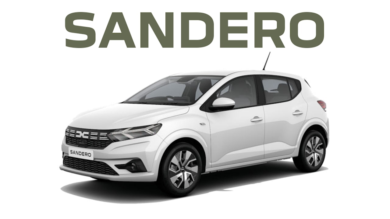 PCP: SANDERO Expression - £259 Per Month