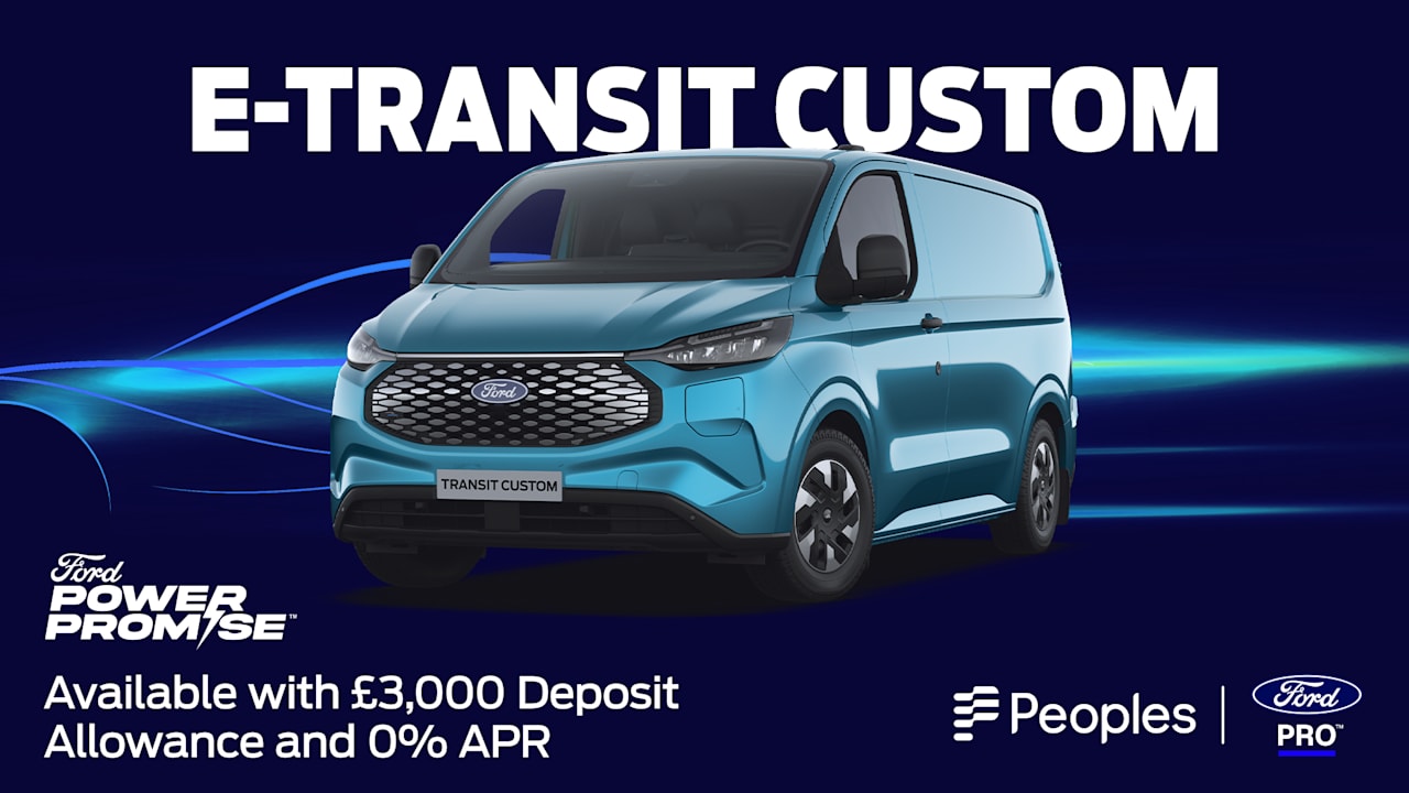 All-Electric E-Transit® Custom