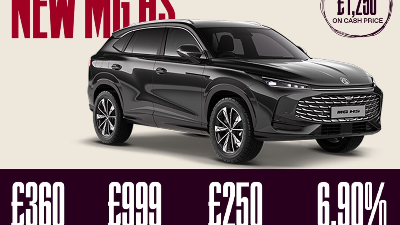 Low Deposit PCP: MG HS SE - £360 Per Month