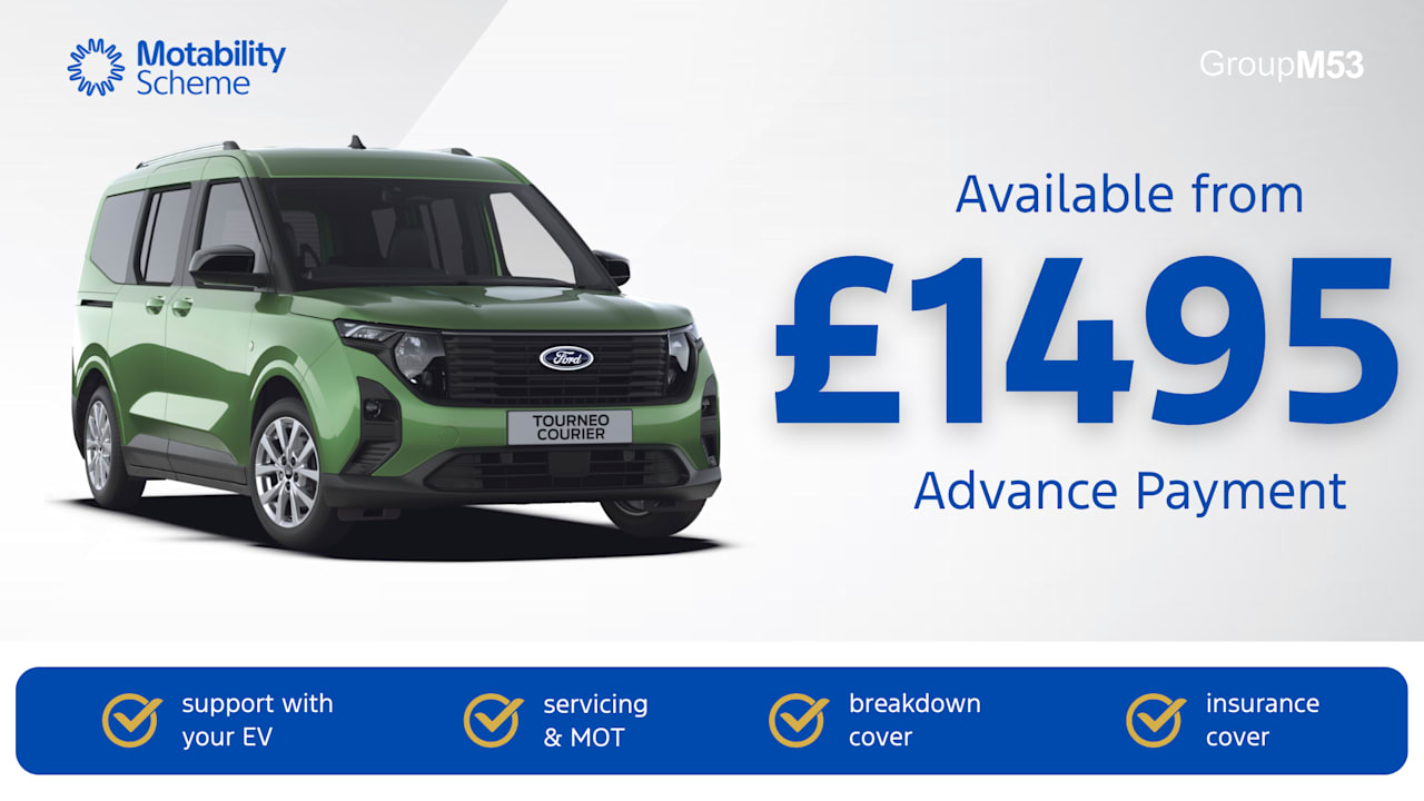 Ford Tourneo Courier Motability Offer