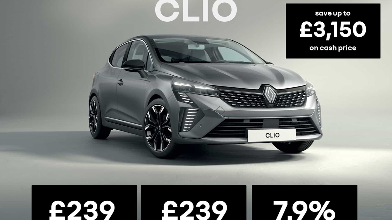 JUNE ONLY! : 25 REG CLIO - From £239 Per Month!