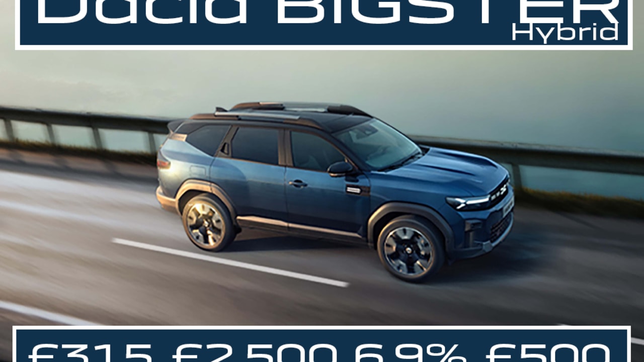 Low Payment PCP: BIGSTER Hybrid Expression - £315 Per Month