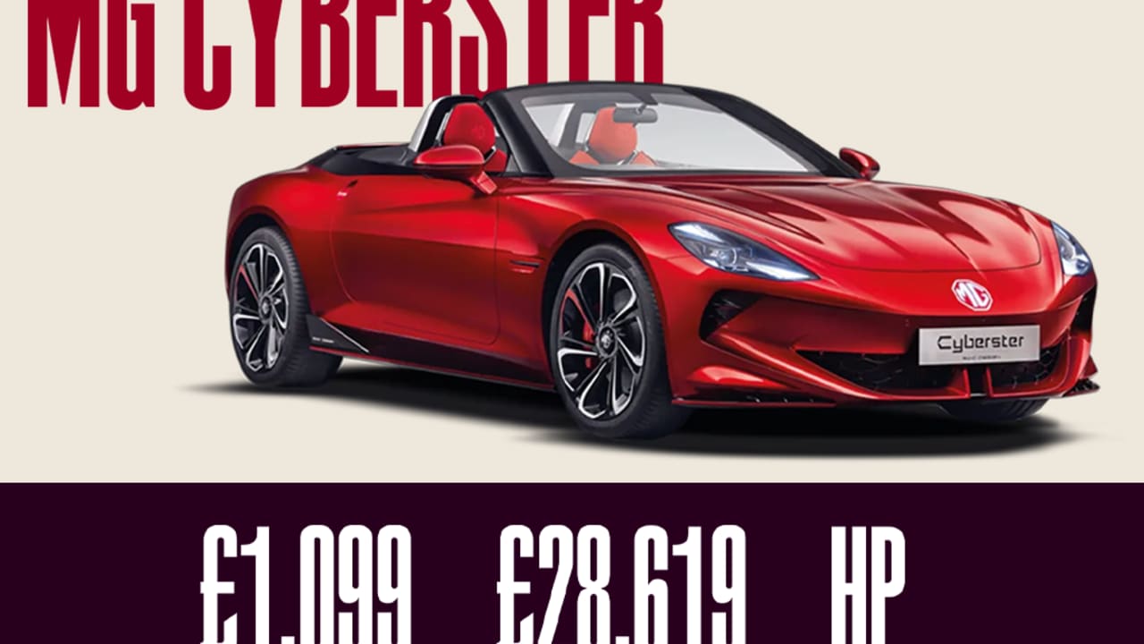 HP: Cyberster Trophy - £1099 Per Month