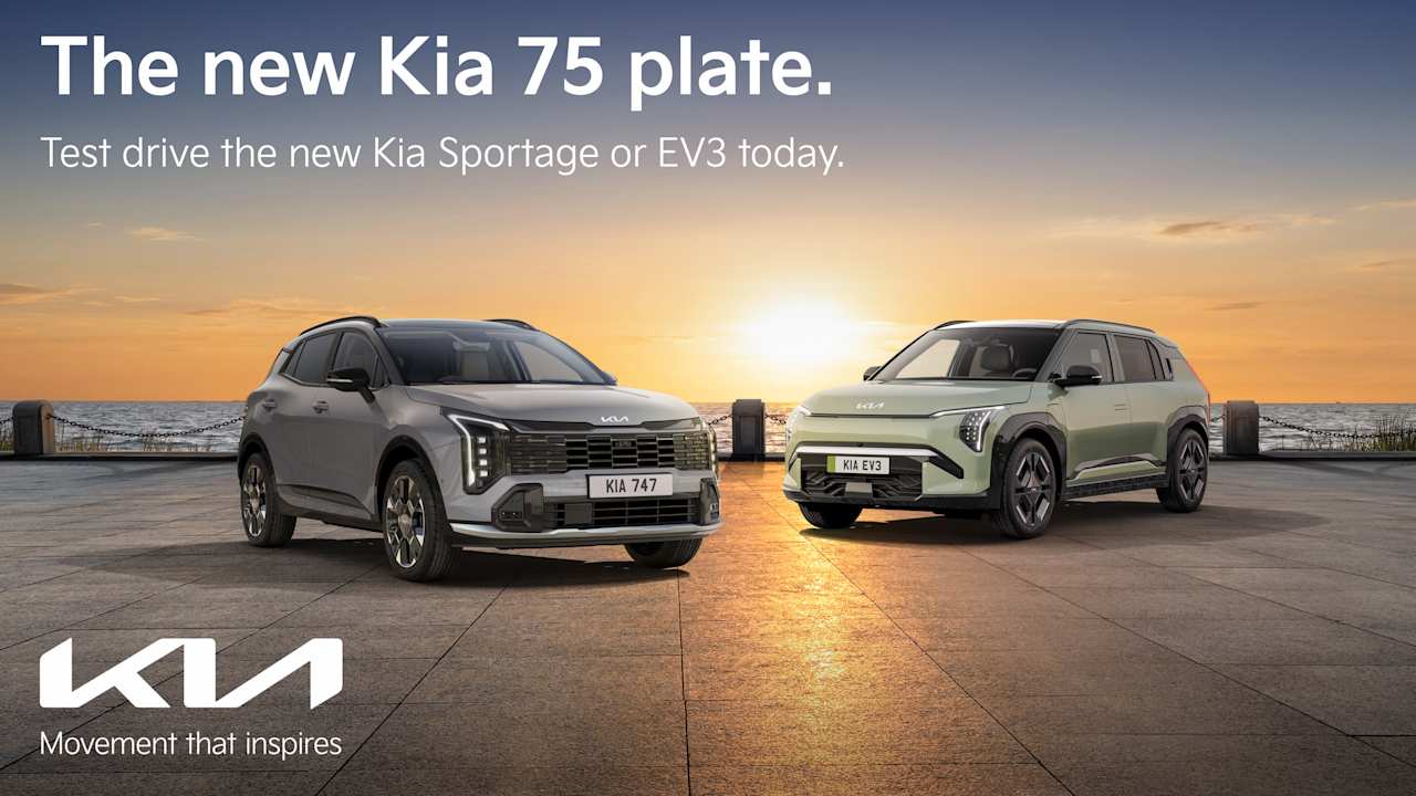 The New Kia 75 Plate