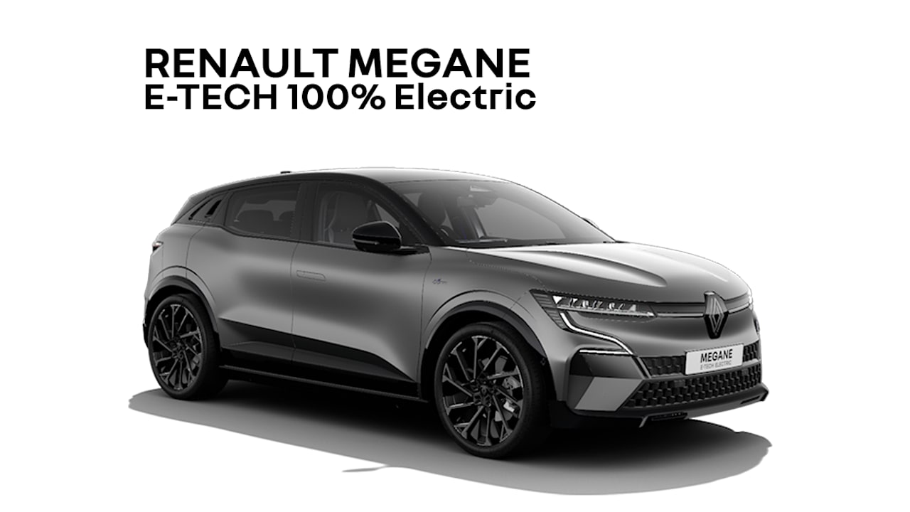 0% PCP: MEGANE E-TECH Electric iconic esprit Alpine - £415 Per Month