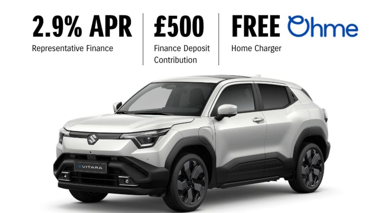 Suzuki e Vitara 61kWh Ultra Auto Finance Example