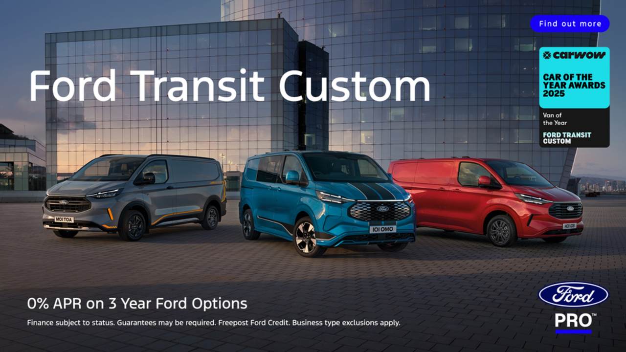 Ford Transit Custom Range