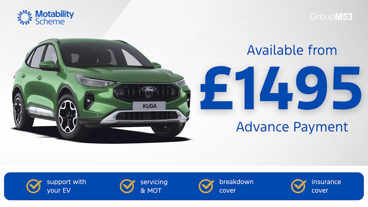 Ford Kuga FHEV Active Motability Offer
