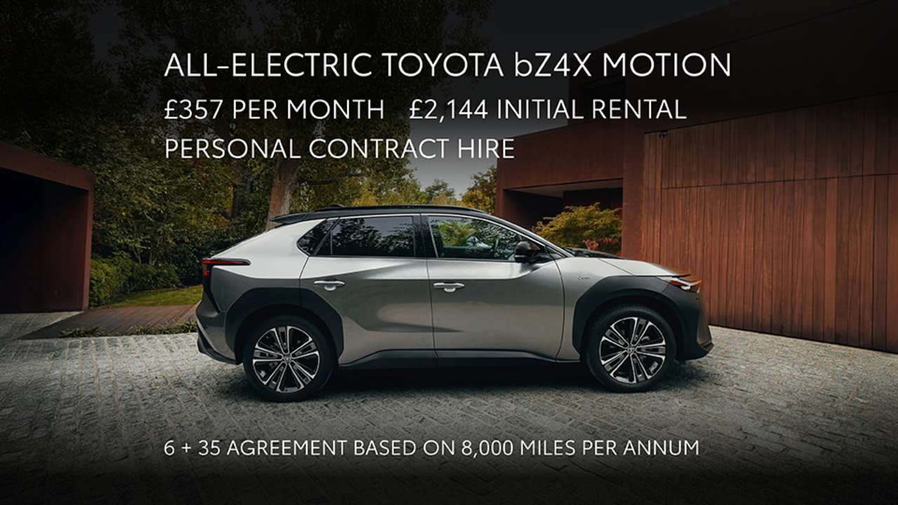 All Electric bZ4X Personal Contract Hire