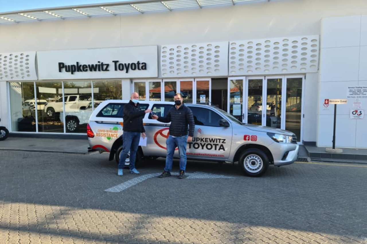 Pupkewitz Motors Sponsors Covid Relief Vehicles 