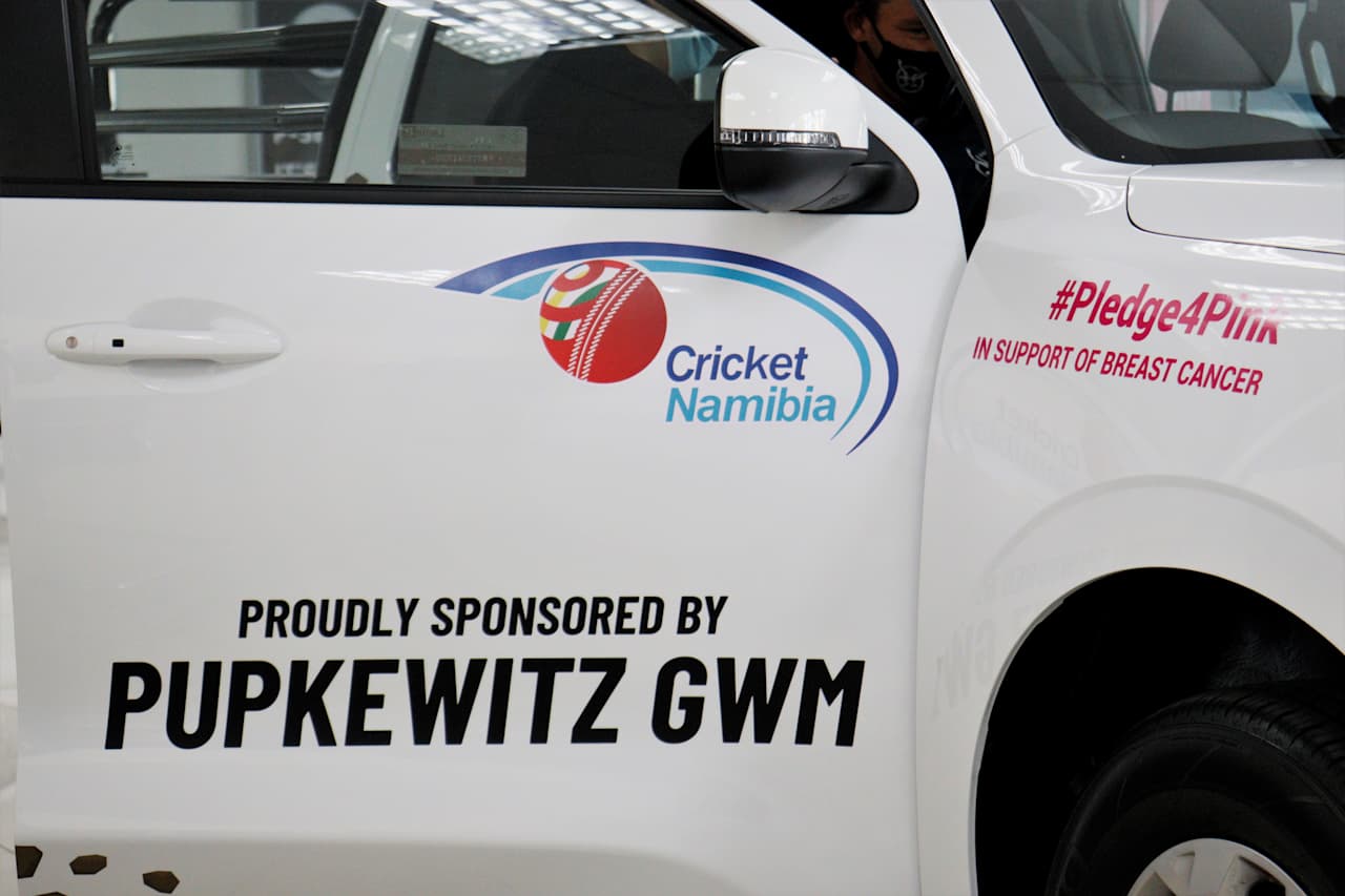 Pupkewitz GWM Sponsors Vehicle to Cricket Namibia