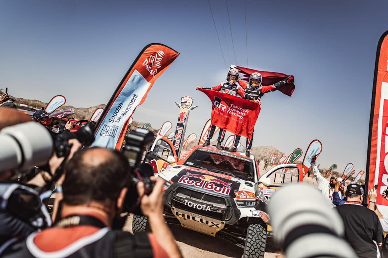 SECOND DAKAR VICTORY FOR TOYOTA GAZOO RACING AS AL-ATTIYAH and BAUMEL TRIUMPH IN SAUDI ARABIA