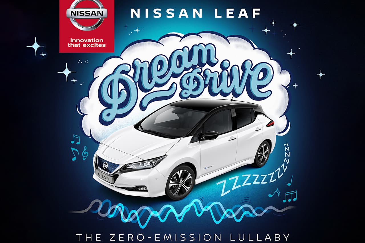 Nissan LEAF 'Dream Drive' is world-first Zero-Emission Lullaby designed for electric vehicles