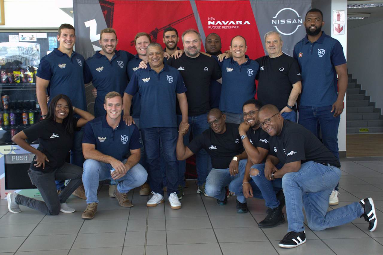 Nissan Bids farewell to the Namibian Rugby team.