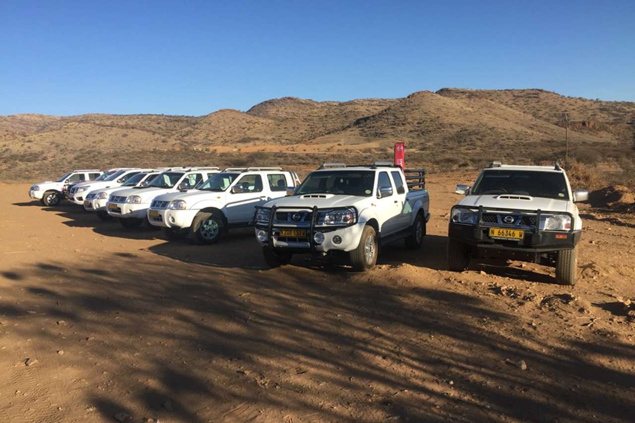 Pupkewitz Nissan client 4x4 training