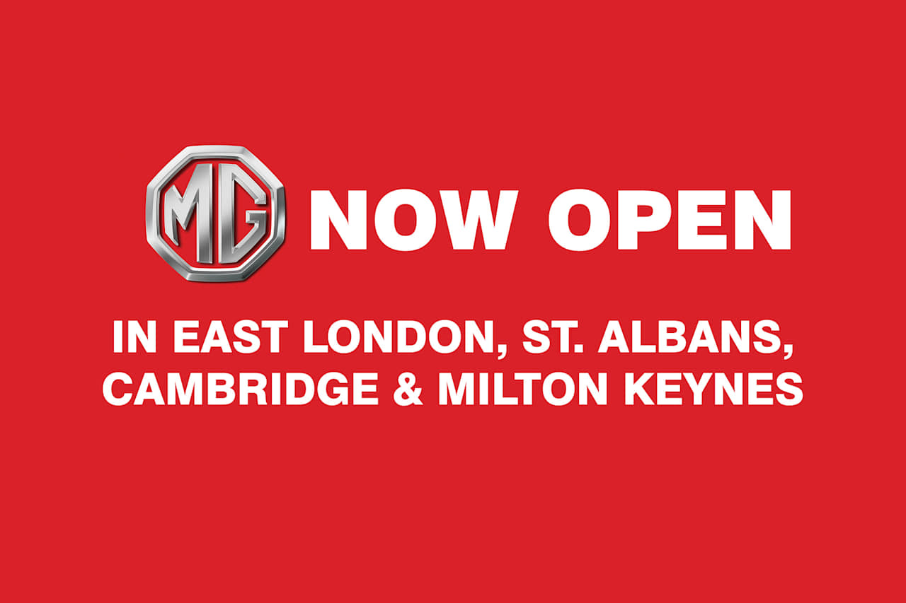 Glyn Hopkin MG now open in Cambridge, Milton Keynes and St. Albans