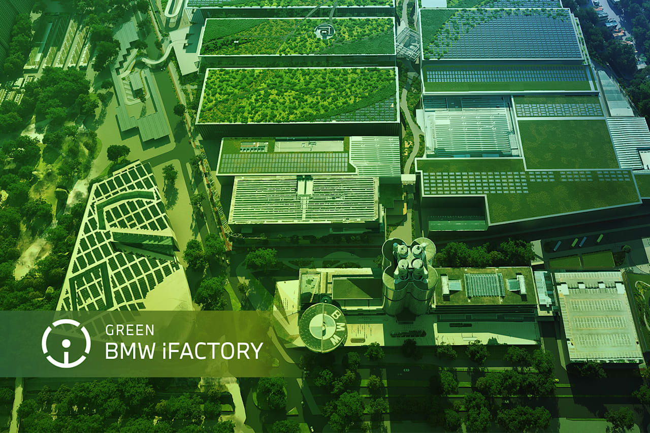 This is how green the BMW iFactory is