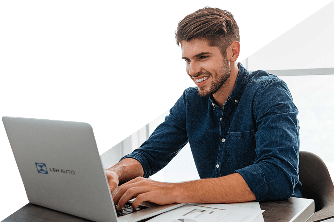 Man on laptop