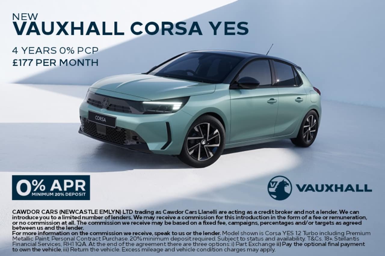 Corsa 0% APR PCP Offer