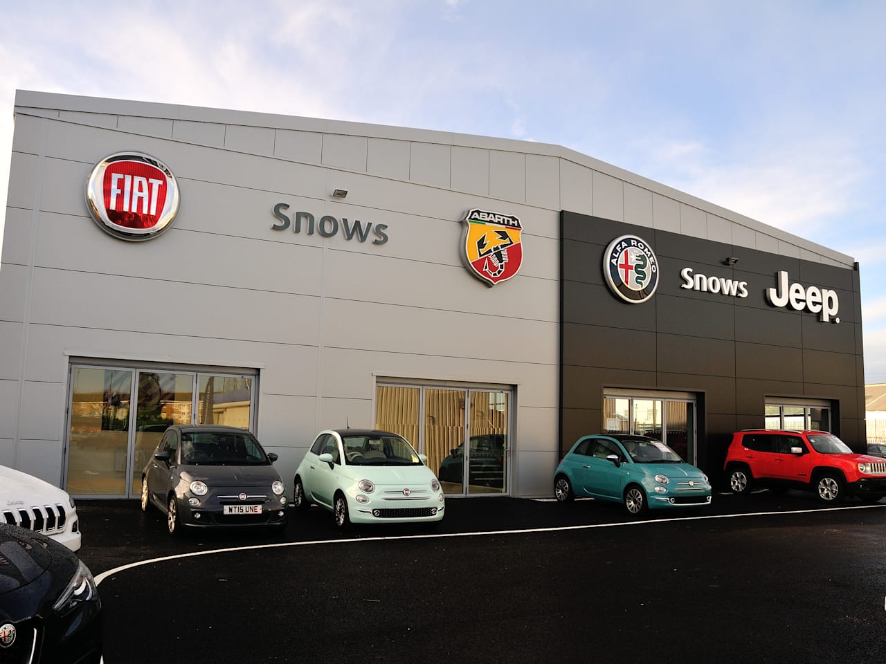 After a £2 million investment, Snows' flagship FCA brand centre is now open and ready for business