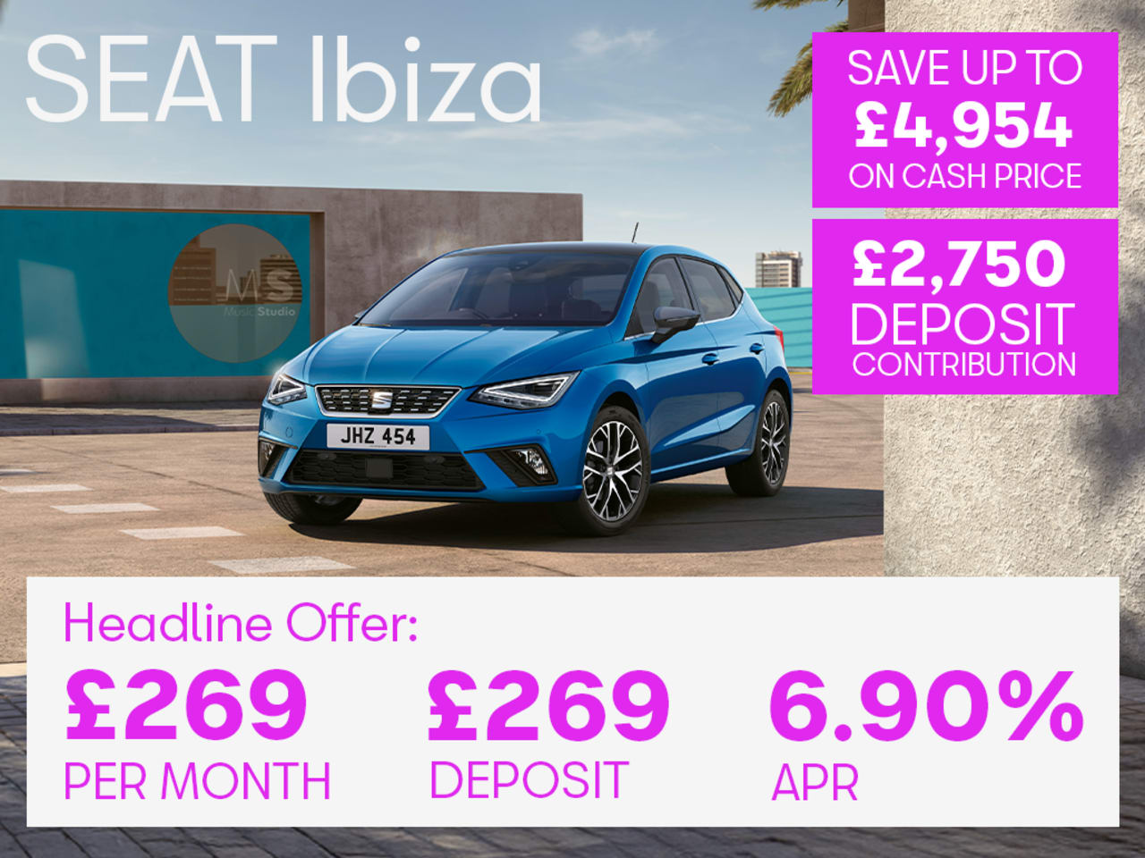 PCP: IBIZA SE - £269 Per Month