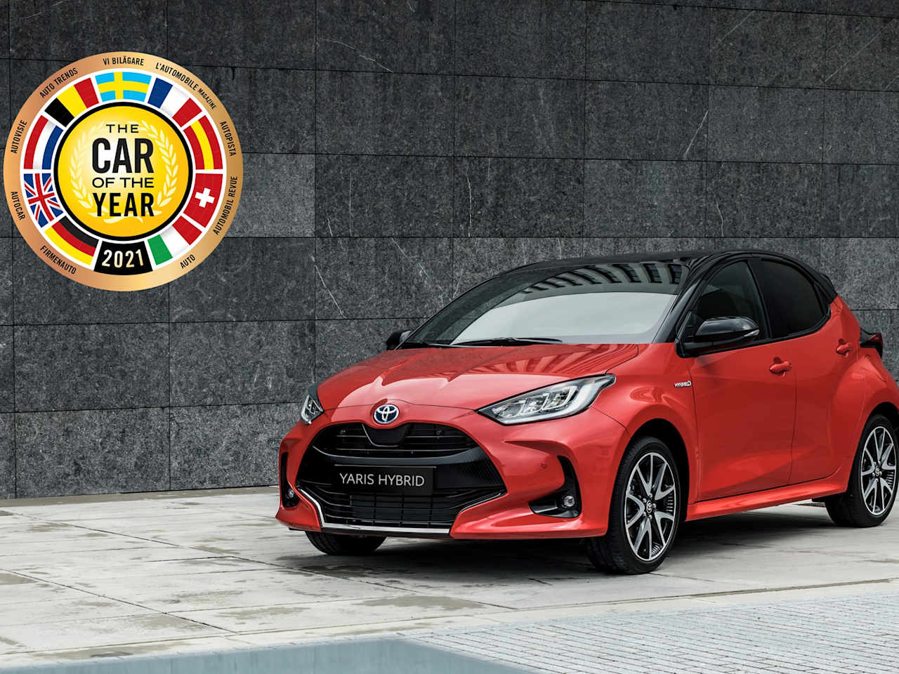 Toyota Yaris Named 2021 European Car of the Year