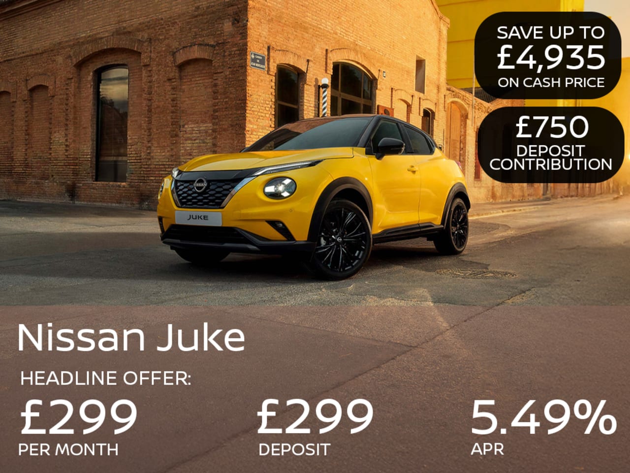 Nissan JUKE Acenta Premium- £299 Per Month