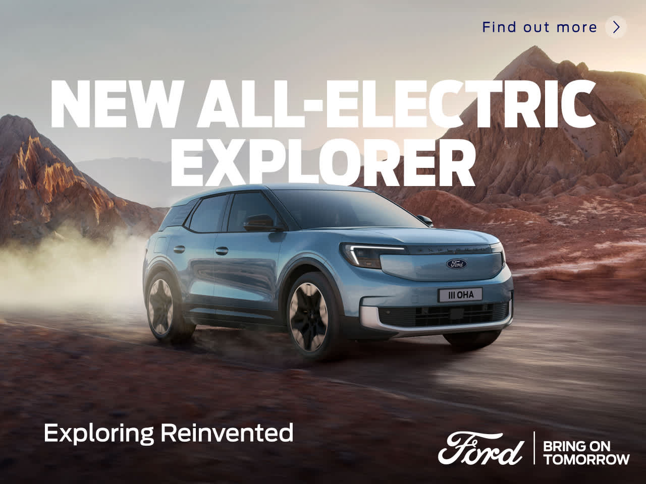 New All-Electric Ford Explorer