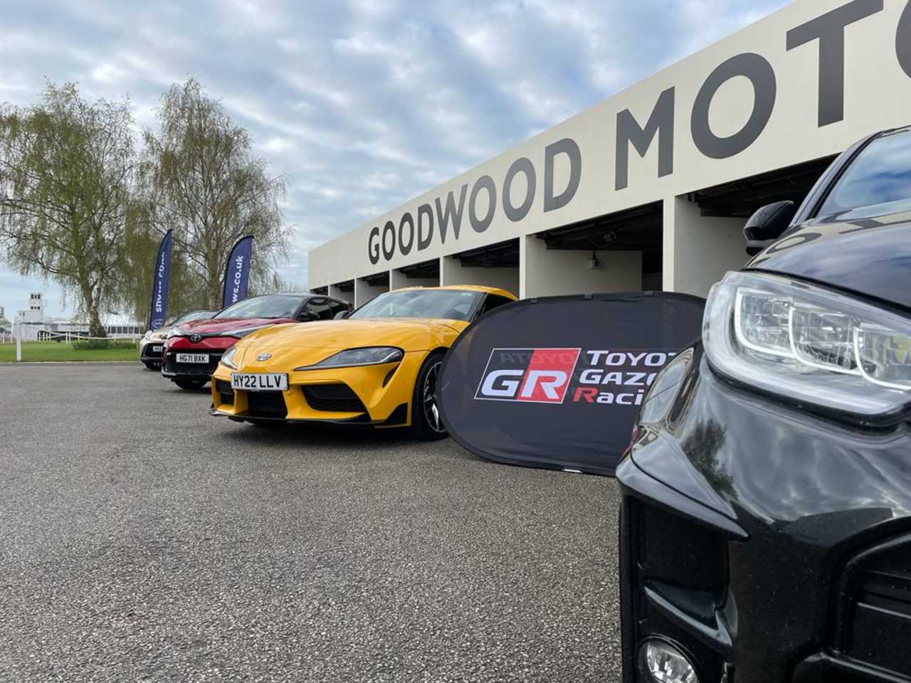 Paralympian among Snows Toyota customers 'going all out' at Goodwood