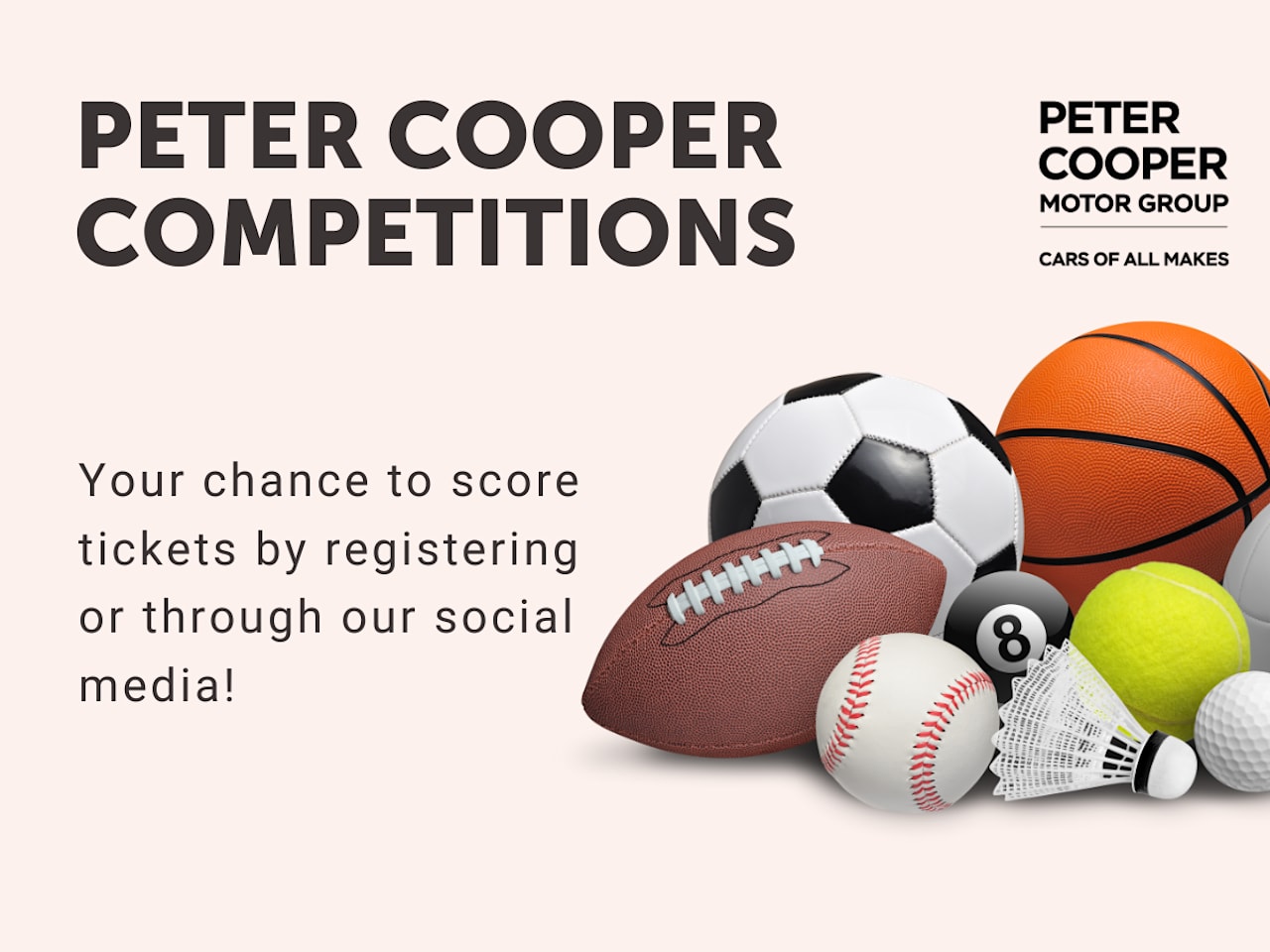 Peter Cooper Competitions