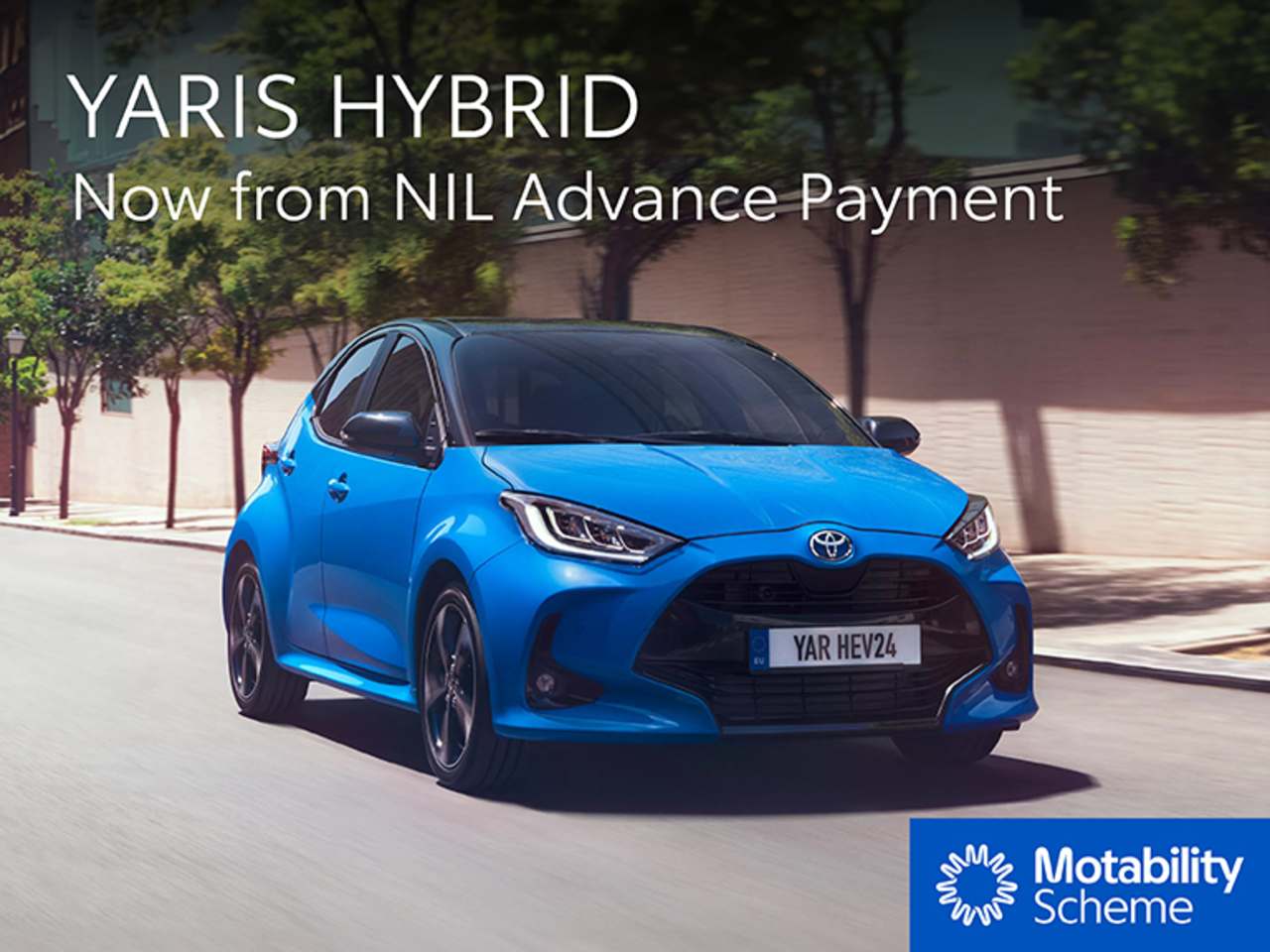 Yaris Hybrid From NIL Advance Payment