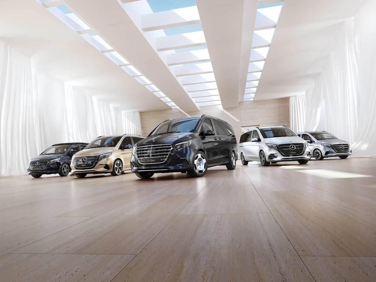Nouveaux Mercedes Classe V et Vito (2024)