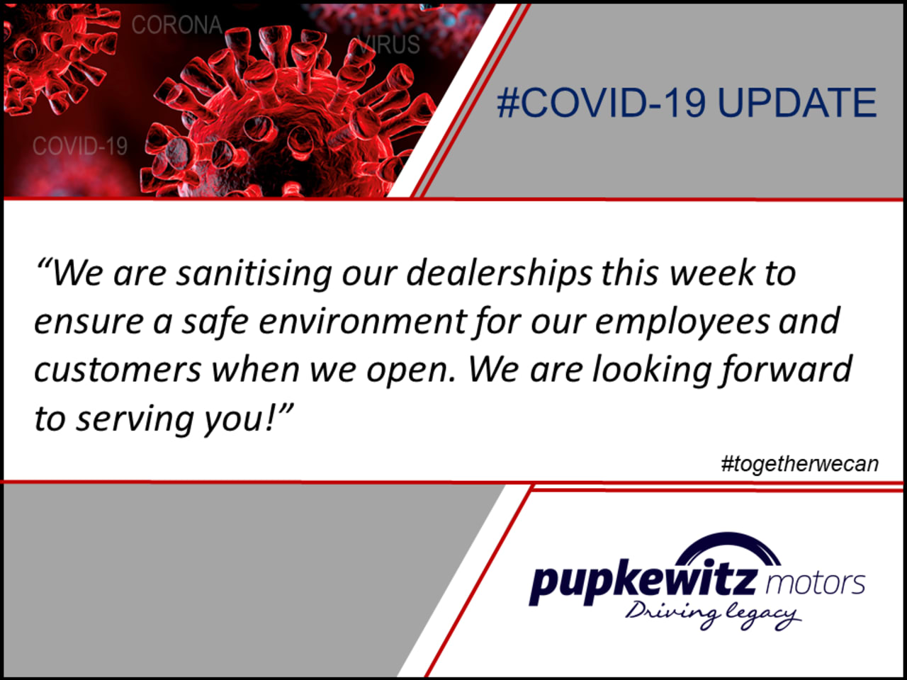 COVID 19 Update 30.04.2020