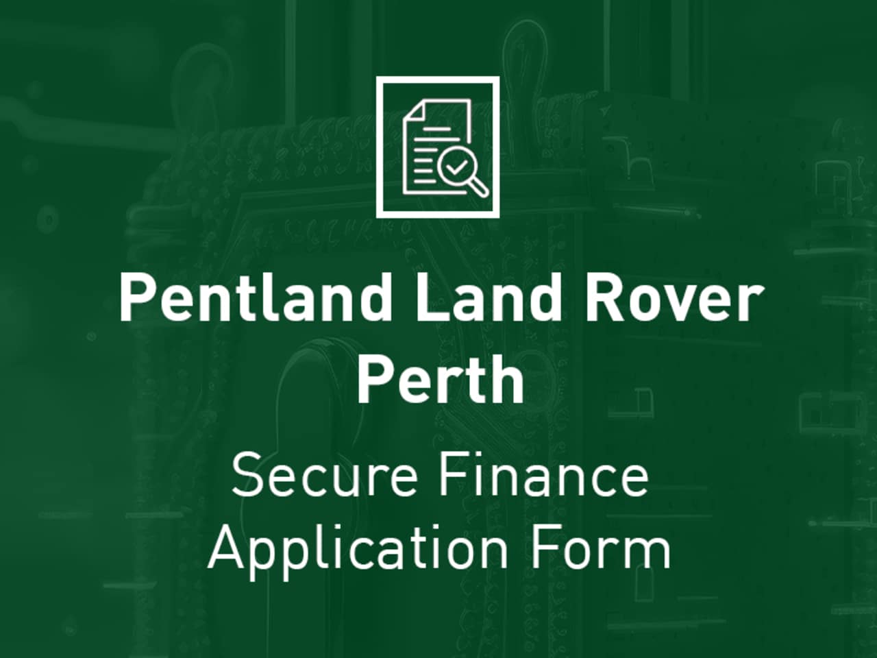 Pentland Land Rover Perth