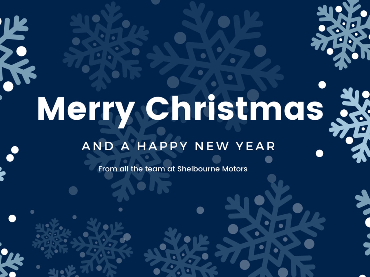 Christmas & New Year Opening Hours 2024