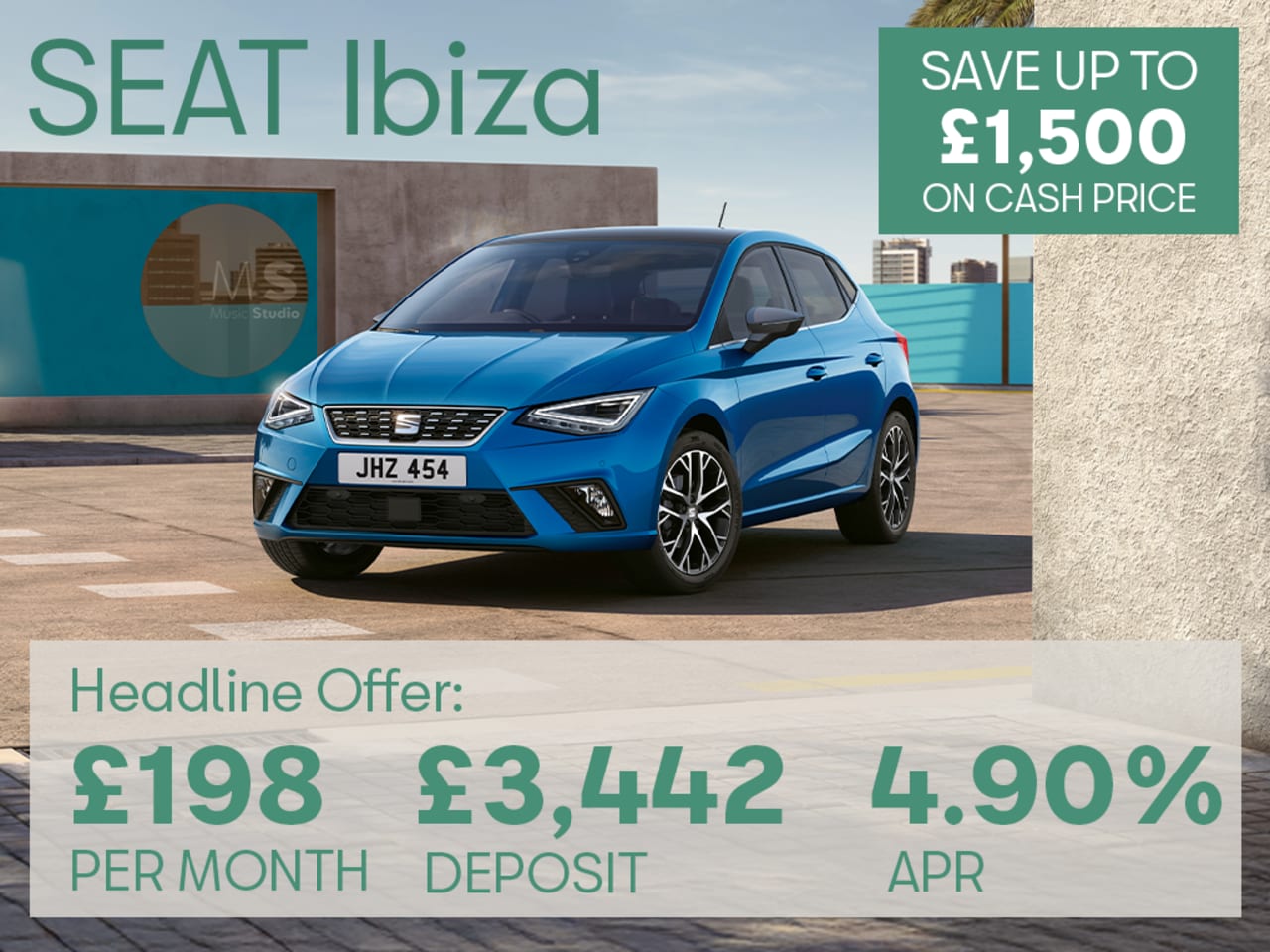 PCP: IBIZA SE 95 - £198 Per Month