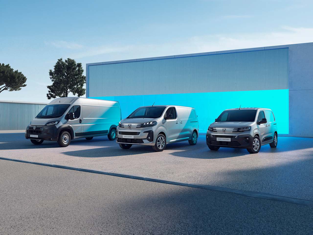 Véhicules utilitaires Peugeot 100% électriques